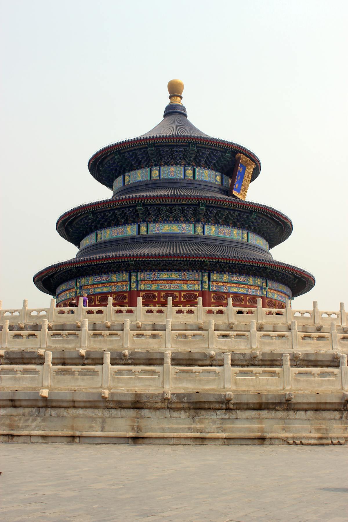 The triple-tiered circular Hall of Prayer for Good Harvests at the Temple of Heaven, Beijing